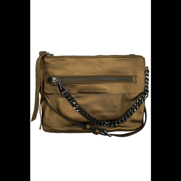 Aimee Kestenberg Convertible Solid Clutch No B.S. Metallic Bronze - Picture 1 of 2